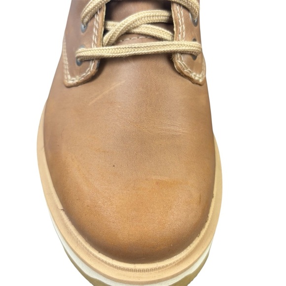 Sorel Women’s Lennox Tan Boots Size 7 Workwear Fall Lace up - Picture 10 of 14